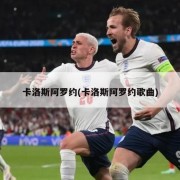 卡洛斯阿罗约(卡洛斯阿罗约歌曲)
