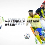 2017北京马拉松(2017北京马拉松 赛事主管)