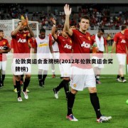 伦敦奥运会金牌榜(2012年伦敦奥运会奖牌榜)