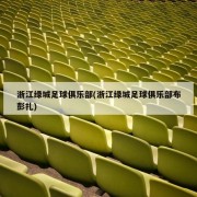 浙江绿城足球俱乐部(浙江绿城足球俱乐部布彭扎)