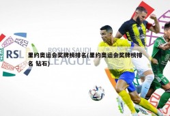 里约奥运会奖牌榜排名(里约奥运会奖牌榜排名 钻石)