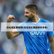 羽毛球比赛视频(羽毛球比赛视频石宇奇)