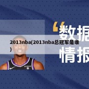 2013nba(2013nba总冠军是谁)