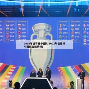 2002年世界杯中国队(2002年世界杯中国队出线历程)