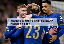 挪威对苏格兰(挪威苏格兰间的褶皱带没入大西洋后重现于北美洲)