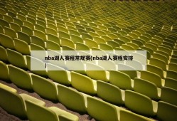 nba湖人赛程常规赛(nba湖人赛程安排)