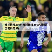 足球经理2009(足球经理2009进球最厉害的前锋)
