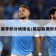 英超赛季积分榜排名(英超联赛积分榜)