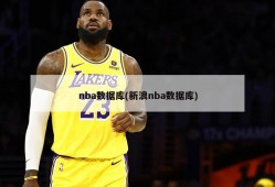 nba数据库(新浪nba数据库)