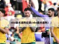 nba最长连胜纪录(nba最长连败)