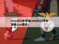 nba2012季后赛(nba2012季后赛湖人vs雷霆)