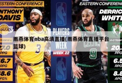 雨燕体育nba高清直播(雨燕体育直播平台篮球)