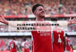2023世界杯是几月几日(2023世界杯是几月几日举办)