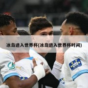 冰岛进入世界杯(冰岛进入世界杯时间)