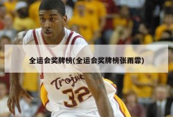 全运会奖牌榜(全运会奖牌榜张雨霏)