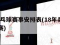 2018乒乓球赛事安排表(18年乒乓球全国锦标赛)