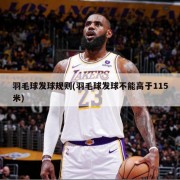 羽毛球发球规则(羽毛球发球不能高于115米)