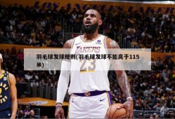 羽毛球发球规则(羽毛球发球不能高于115米)