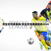 男篮世预赛赛程(男篮世预赛赛程表2024)