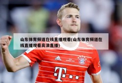 山东体育频道在线直播观看(山东体育频道在线直播观看高清直播)