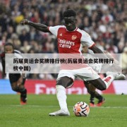 历届奥运会奖牌排行榜(历届奥运会奖牌排行榜中国)