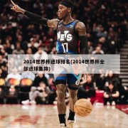 2014世界杯进球排名(2014世界杯全部进球集锦)