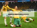 英超积分(英超积分榜20242025)