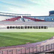 世界杯乌拉圭(世界杯乌拉圭阵容)
