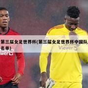 第三届女足世界杯(第三届女足世界杯中国队名单)
