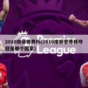 2010南非世界杯(2010南非世界杯夺冠是哪个国家)
