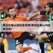 哥伦比亚vs乌拉圭预测(哥伦比亚vs乌拉圭分析)